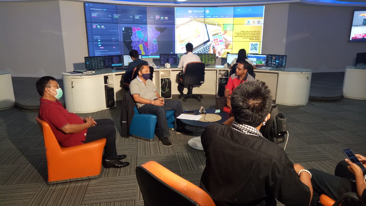 Denpasar Cyber Monitor Damamaya, Pusat Komando Pengolahan Data Covid-19 dan DBD di Kota Denpasar
