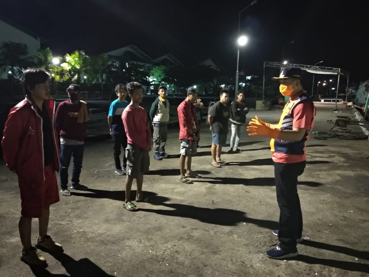 Penanganan dan Pengawasan Calon ABK yang masuk dari Benoa oleh Dinas Perhubungan