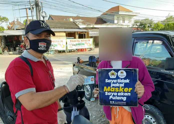 Desa Padangsambian Klod Sidak Akses di Pintu Masuk Desa