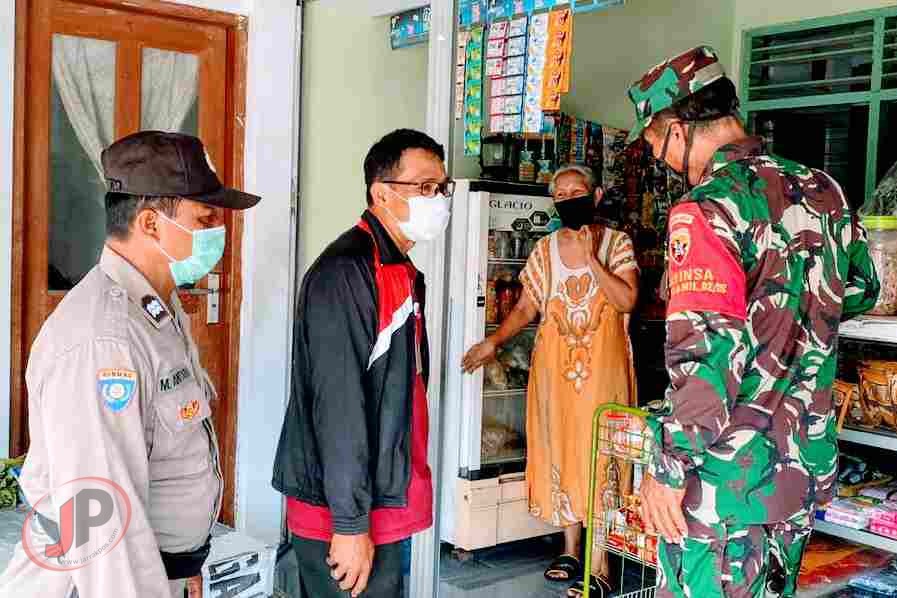 Kelurahan Sesetan Rutin Sosialisasi dan Pantau Prokes