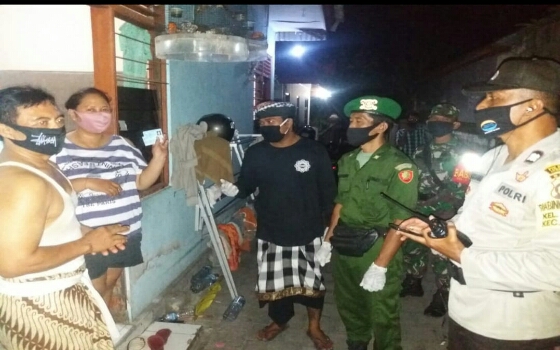 Gencar Data Penduduk Non Permanen, Kelurahan Ubung Himbau Pemilik Kost dan Usaha Toko Terapkan ProKes