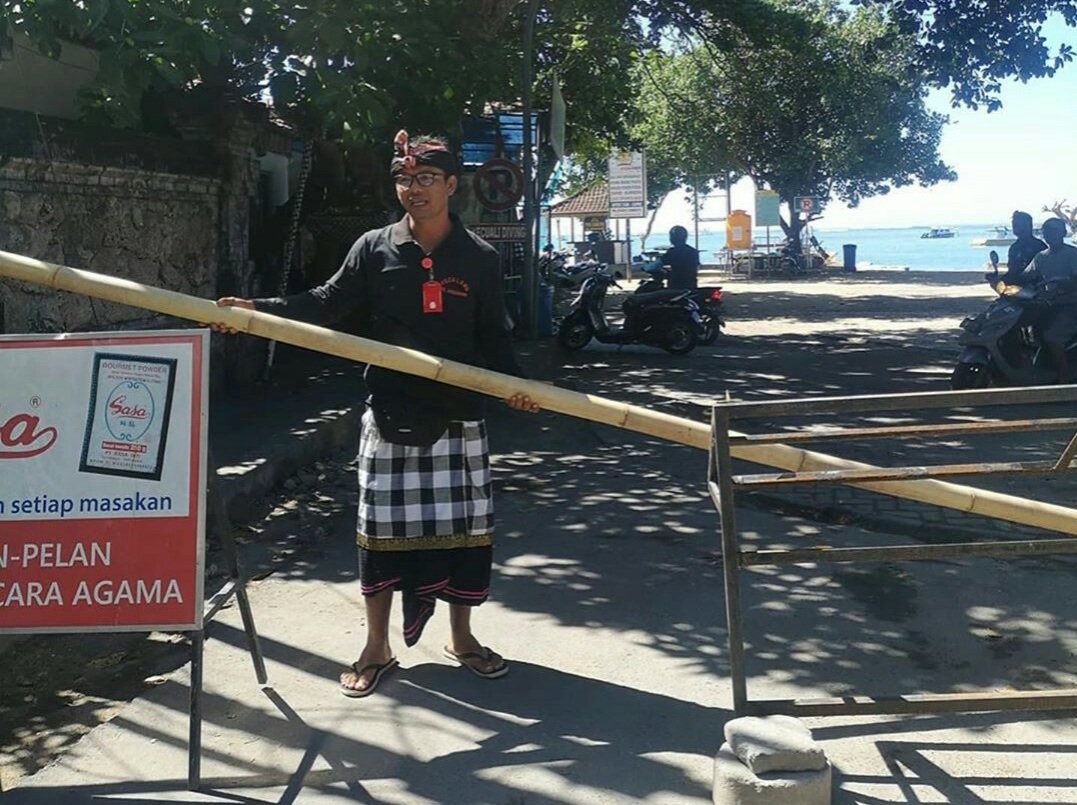 Putus Penyebaran Covid-19, Akses Masuk Pantai di Wilayah Sanur Diperketat