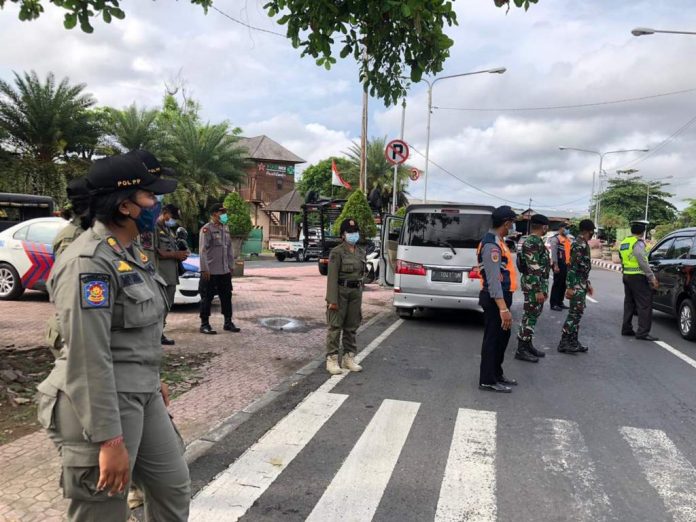 Tim Yustisi Kota Denpasar Kembali Gelar Sidak Masker, Kali Ini Terjaring 19 Orang