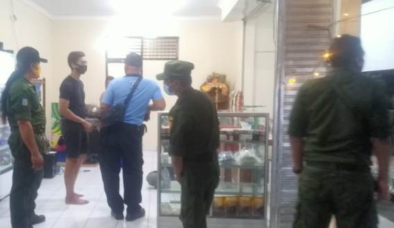 Desa Dangin Puri Kangin Gencar Laksanakan Patroli Prokes