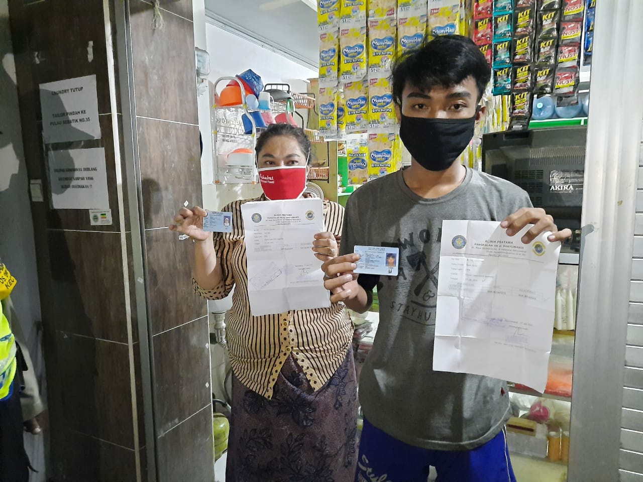 Desa Dauh Puri Kelod Gencarkan Patroli Wilayah, Sasar Hunian Non Permanen