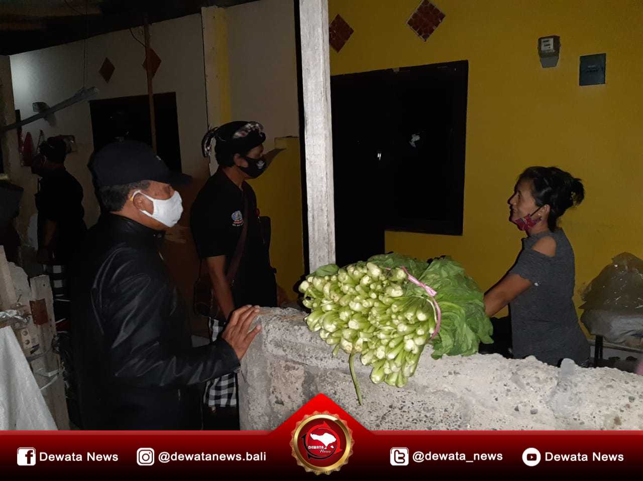 Desa Dauh Puri Kaja Lakukan Penegakan Protokol Kesehatan Covid-19
