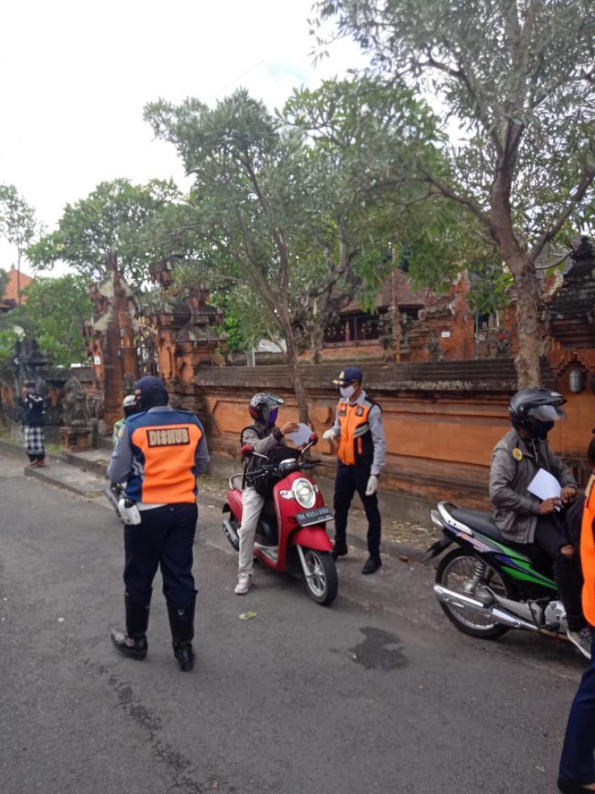 Hari Kedua PKM di Denpasar, 226 Orang "Tanpa Tujuan Jelas" Diminta Putar Balik 