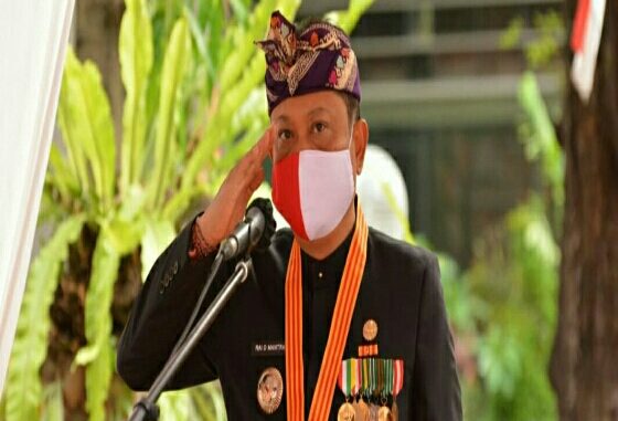 Pimpin Apel Hut RI Ke-75 Tahun Rai Mantra Ajak Tingkatkan Kreativitas Untuk Indonesia Maju