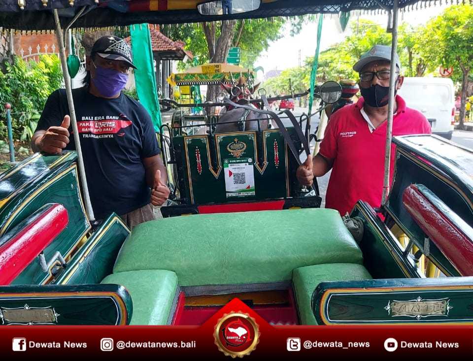 Dokar City Tour Denpasar Beroperasi Terapkan Prokes