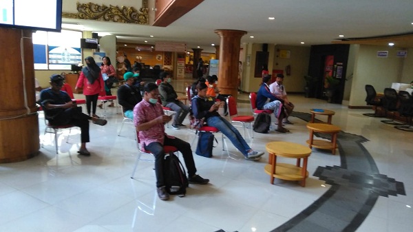 Cegah Penyebaran Covid 19, Sosial Distance Dengan Pengaturan Tempat Duduk Diterapkan Pemkot Denpasar