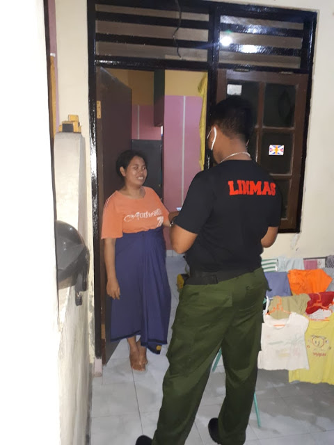 Kelurahan Penatih Gencar Monev Duktang, Antisipasi Penyebaran Covid 19