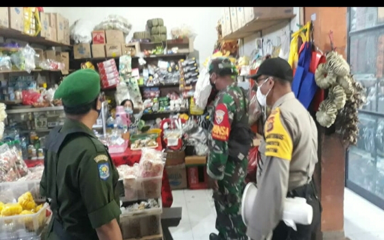 Kelurahan Sumerta Gencar Sosialisasikan Penerapan Disiplin Protokol Kesehatan