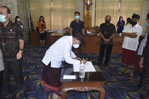 Antisipasi Munculnya Klaster Covid-19 Saat Libur Panjang Nataru, Forkopimda Denpasar Sinergikan Langkah Antisipasi Penyebaran Covid-19