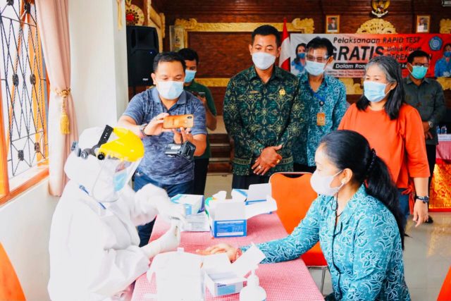 Lagi, TP PKK Denpasar Gelar “Rapid Test” Gratis bagi Kaum Perempuan