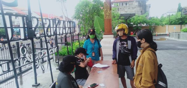 Jaring 20 Pelanggar, Tim Gabungan Gelar Razia Penegakan Prokes di Desa Pemecutan Kelod