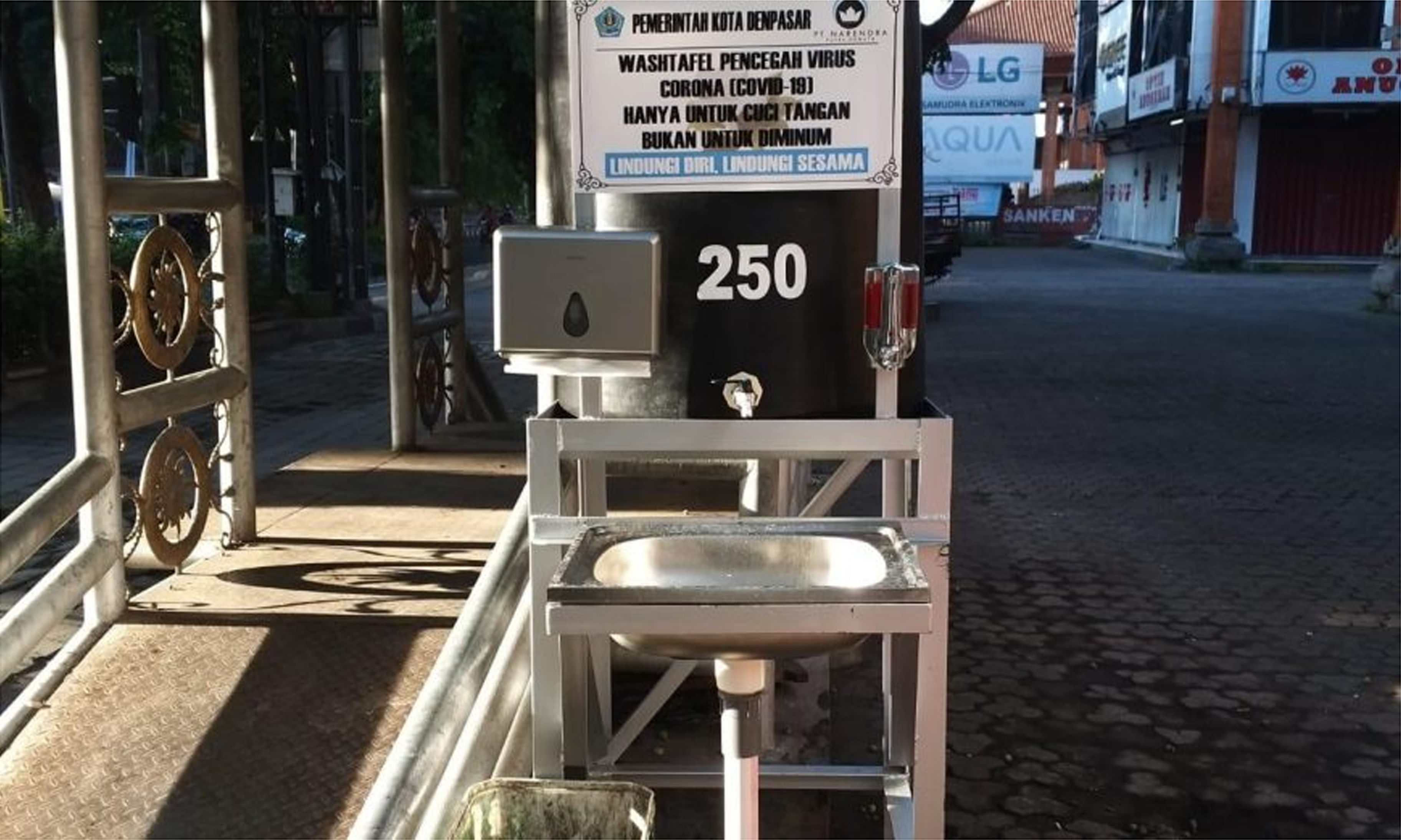 Denpasar Bergerak Cepat Bangun Wastafel Berkelanjutan di Ruang Publik