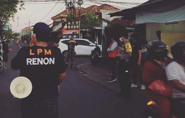 Desa Adat Renon Perketat Wilayah, Masyarakat Tak Pakai Masker Diminta Balik Arah