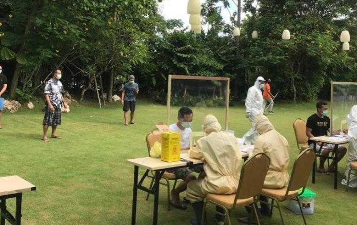 34 PMI Denpasar Ikuti Rapid Test di Rumah Singgah