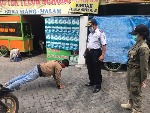 Lagi Tim Yustisi Denpasar Jaring 8 Orang Pelanggar Prokes