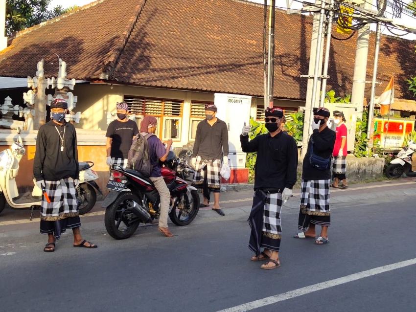 Perhatikan! Mau Lewat Padangsambian Klod Ingat Kini "Wajib Pakai Masker"