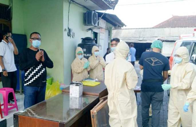 Antisipasi Klaster Pasar, Satgas Pemogan Gencarkan Rapid Test ke Pedagang Pasar Windu Boga