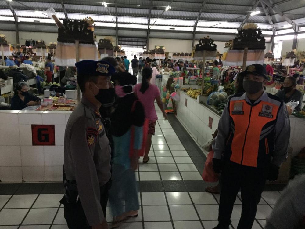 GTPP Covid-19 Kota Denpasar Pantau Protokol Kesehatan Di Semua Pasar Rakyat