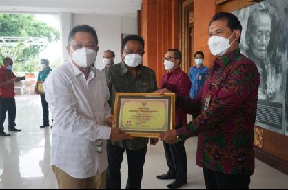 Berkontribusi Tanggulangi Covid-19, Pemkot Denpasar Apresiasi Pemberi CSR Tahun 2020