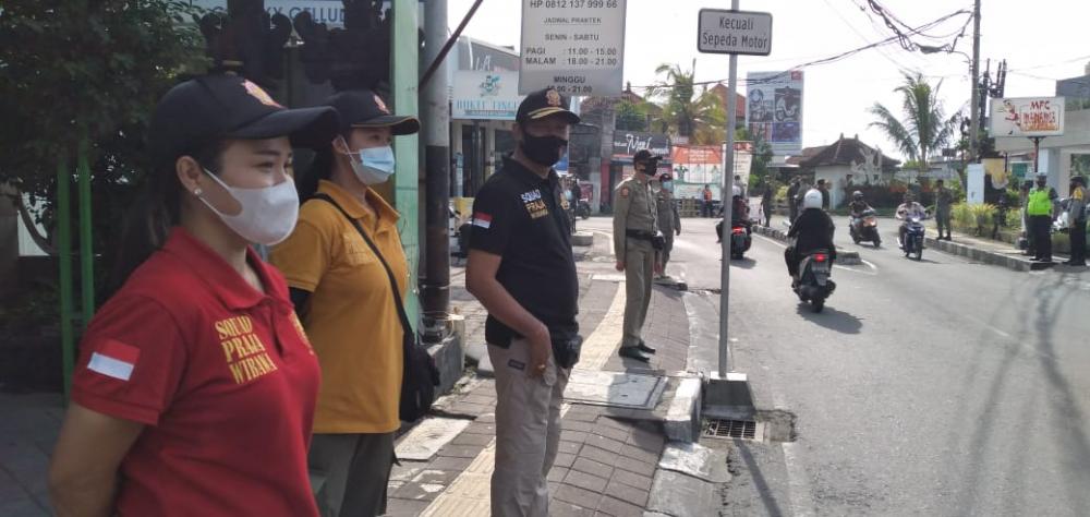 Razia Penegakan Prokes di Wilayah Kelurahan Panjer, 14 Orang Terjaring 