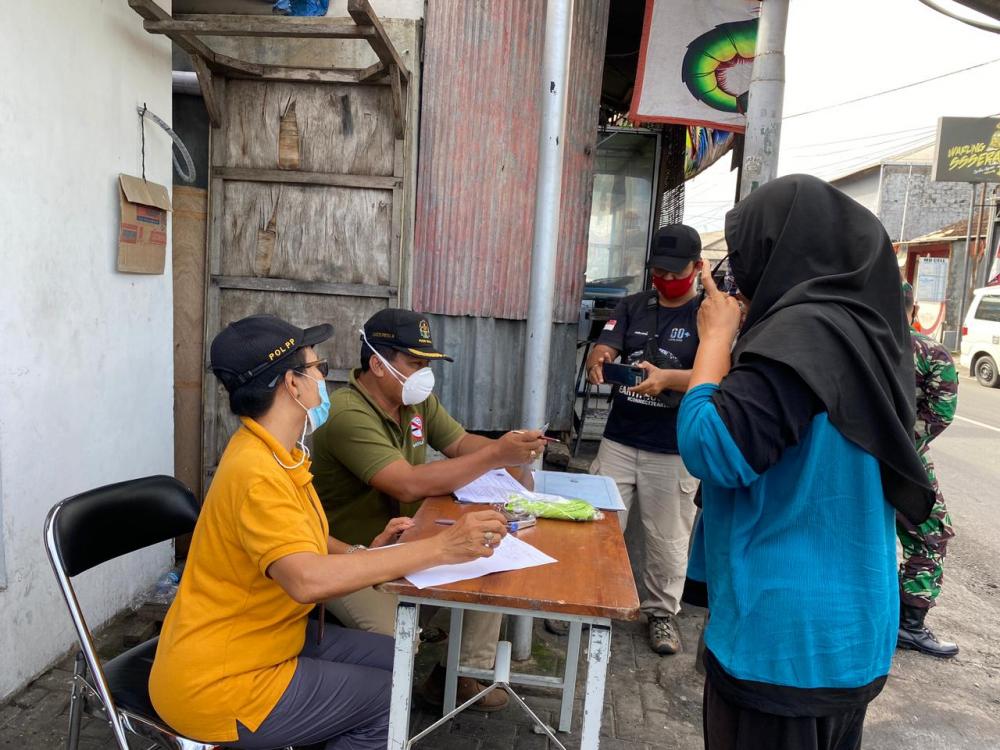12 Orang Terjaring Operasi Protokol Kesehatan di Pemogan