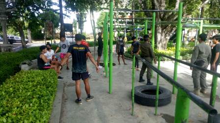 Tidak Bermasker dengan Benar, 18 Orang Dihukum Sosial