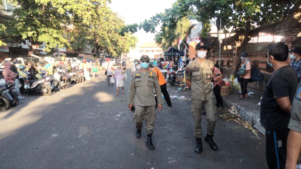 Cegah Penularan Covid-19, Tim Yustisi Denpasar Fokus Pantau Tempat Keramaian