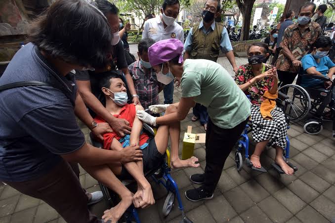 686 Disabilitas di Denpasar sudah Divaksin Covid-19, Diharapkan Tuntas Akhir September