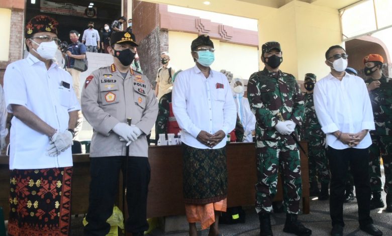 Tinjau Prokes, Jaya Negara Terima Kunjungan Panglima TNI dan Kapolri