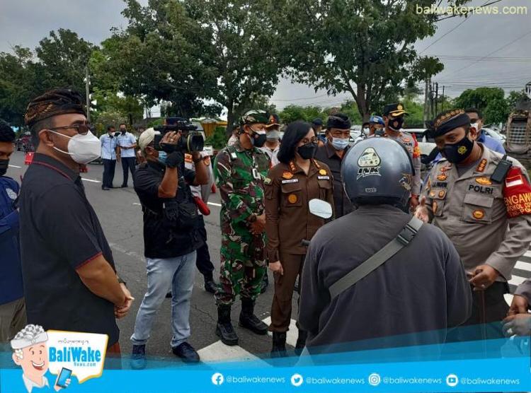 Pastikan Mobilitas Masyarakat Saat PPKM Darurat, Jaya Negara Tinjau 3 Titik Penyekatan 