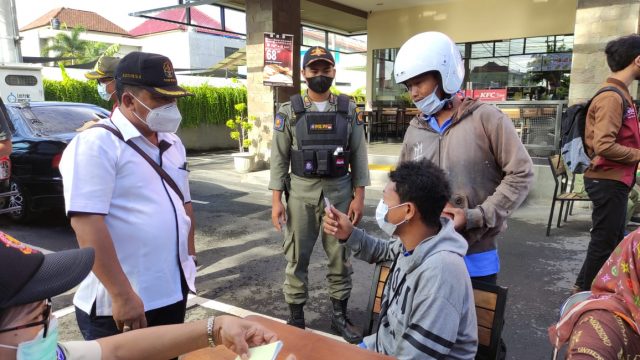 Lagi, Tim Yustisi Rapid Test Antigen 8 Pelanggar Prokes