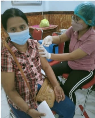 Kelurahan Sumerta Laksanakan Vaksinasi Masal Dosis Kedua