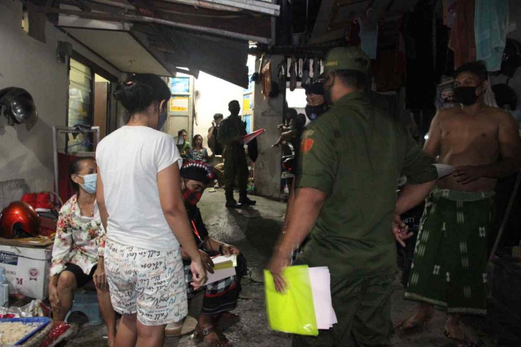 Tekan Penularan Covid-19, Desa Dauh Puri Kaja Lakukan Pendataan Penduduk Non Permanen