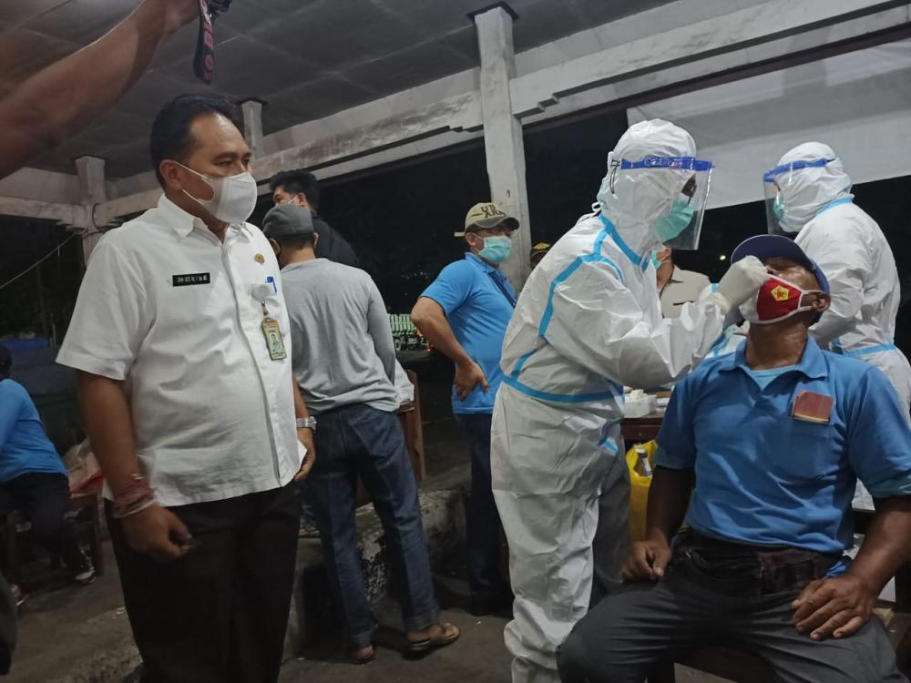 Sasar Terminal dan Pasar Kreneng, Pemkot Kembali Gelar Rapid Test Antigen Acak
