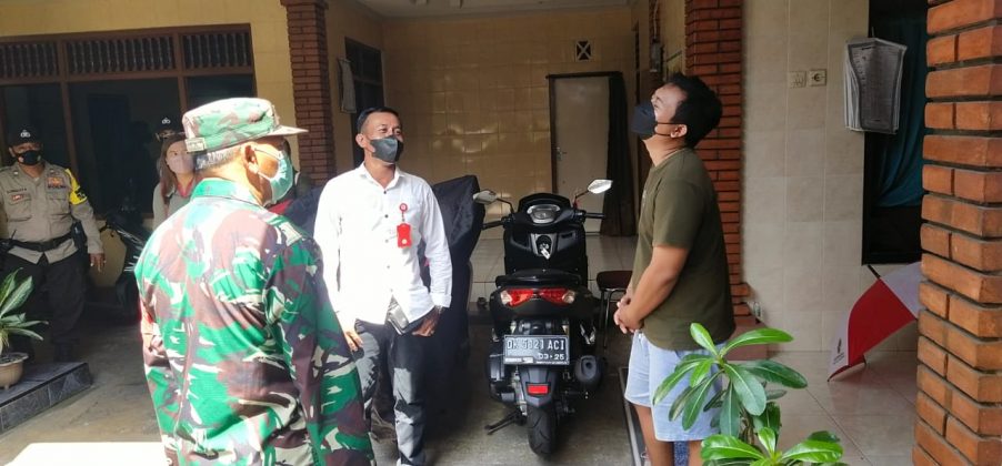 Lacak Penyebaran Covid-19, Desa Peguyangan Kangin Gencarkan “Tracing”