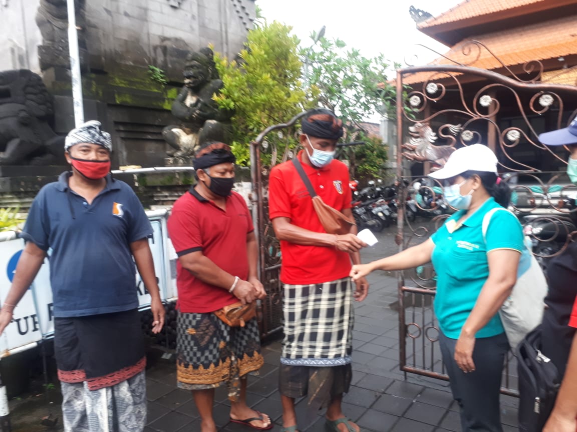 Pemantauan PPKM Di Kelurahan Sanur Berjalan Kondusif  Warga Mulai Taati Prokes