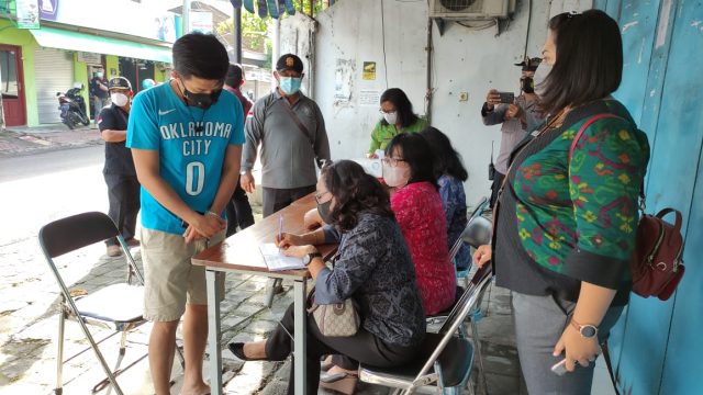 Lagi, Tim Yustisi Denpasar Jaring 13 Pelanggar Prokes PPKM