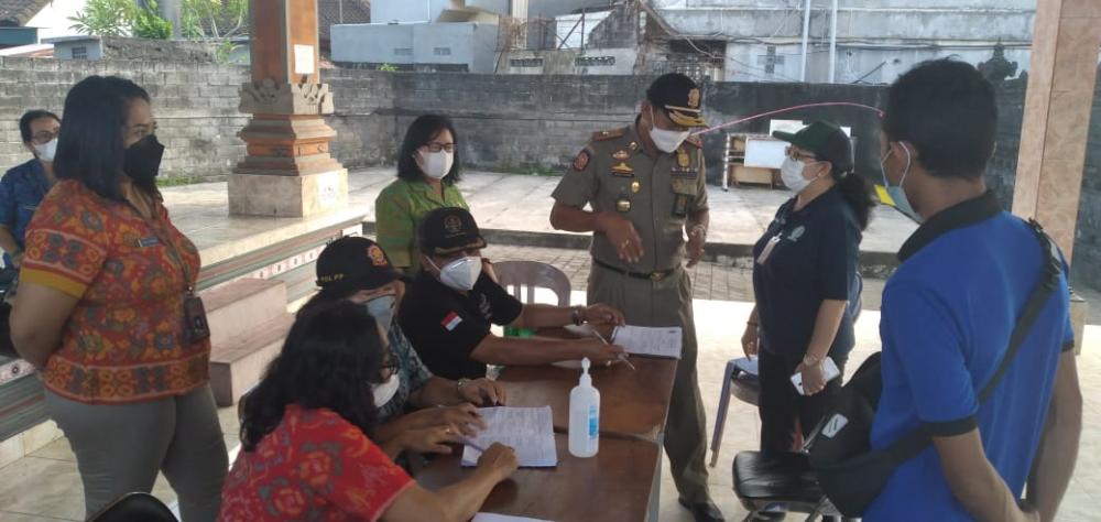21 Orang Terjaring Langgar Prokes di Jl. Nangka-Jl. Kemuda Denpasar